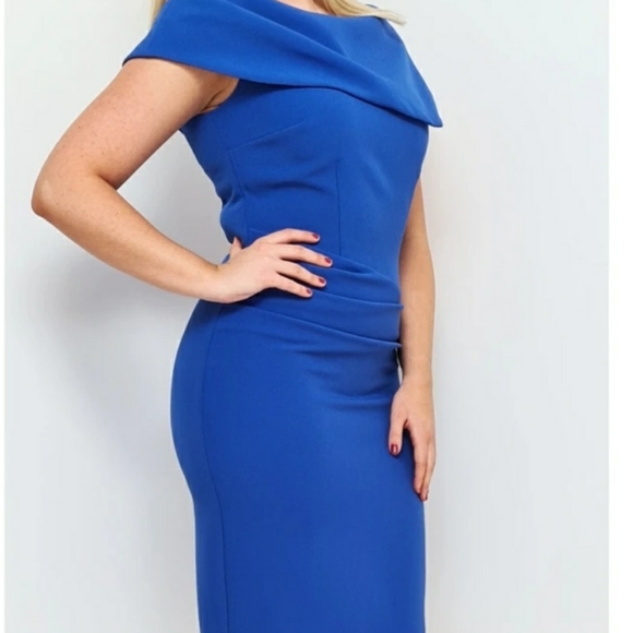 Mellaris crepe dress SZ 14 - Picture 6 of 8